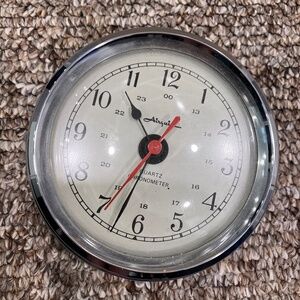 Airguide Quartz Chronometer / Nautical Clock